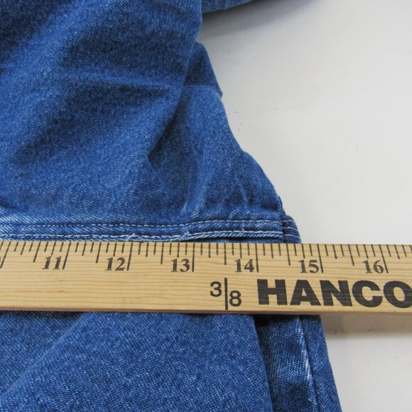 Dickies Men's Carpenter Style Blue Jeans Workwear Relaxed Fit Straight Leg 48X30 - Picture 7 of 10